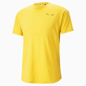 PUMA x First Mile Men's Running T-shirt, Fresh Pear, extralarge-IND