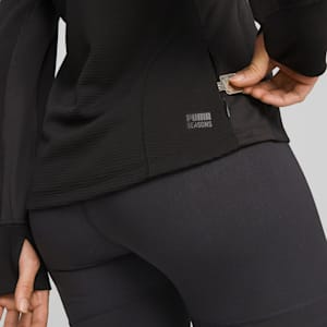 SEASONS rainCELL Long Sleeve Trail Running Top Women, PUMA Black-PUMA Black, extralarge-GBR