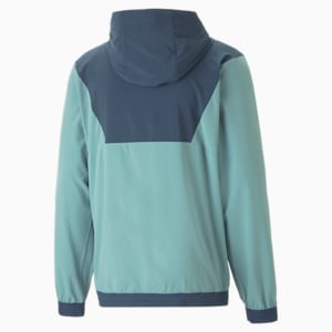Chaqueta para correr de punto PUMA x FIRST MILE de hombre, Dark Night-Adriatic