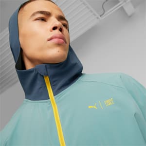 PUMA x First Mile Woven Men's Running Jacket, Dark Night-Adriatic, extralarge-IND