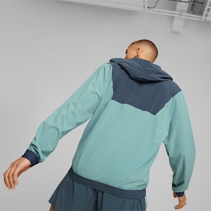 PUMA x First Mile Woven Men's Running Jacket, Dark Night-Adriatic, extralarge-IND