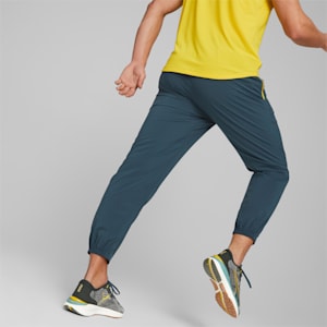 Pant jogger para correr PUMA x First Mile para hombre, Dark Night