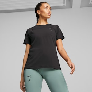 Seasons Coolcell Women's Running T-Shirt, PUMA Black-PUMA Black, extralarge-IND