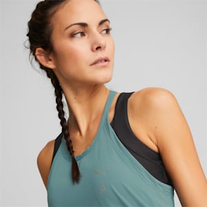 SEASONS coolCELL Women's Trail Running Tank Top, Adriatic