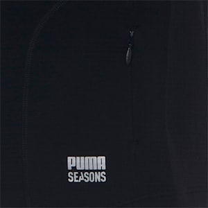メンズ ランニング シーズンズ RAINCELL トレイルランニング 長袖 ハーフジップ プルオーバー, PUMA Black