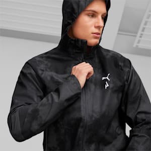 メンズ ランニング シーズンズ STORMCELL SYMPATEX パッカブル トレイルランニング ジャケット, PUMA Black-AOP