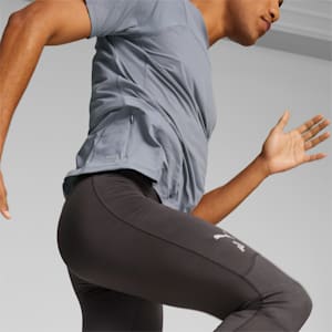 SEASONS Full-Length Men's Trail Running Tights, PUMA Black