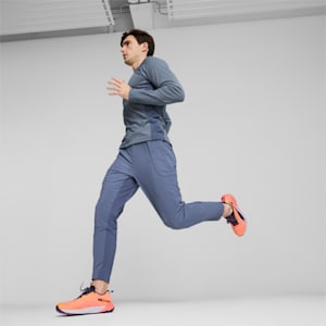 SEASONS rainCELL Long Sleeve Trail Running Tee Men, Inky Blue, extralarge-GBR