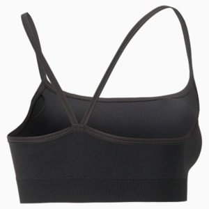 Low Impact Studio Seamless Women's Sports Bra, PUMA Black, extralarge-IND