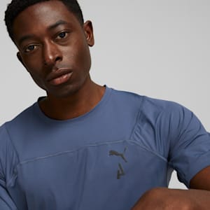 Camiseta para correr SEASONS coolCELL Trail para hombre, Inky Blue, extragrande