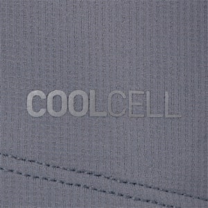 メンズ ランニング シーズンズ COOLCELL トレイルランニング 半袖 Tシャツ, Gray Tile