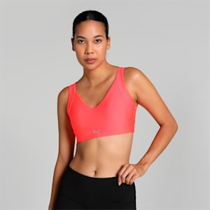 Buy HITTIN THE GYM RED SPORTS BRA for Women Online in India