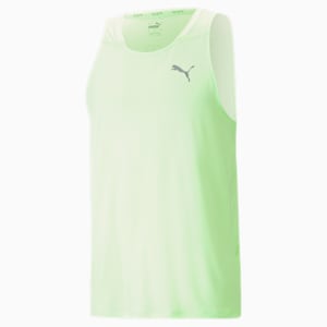 Run Cloudspun Men's Running Tank, Fizzy Lime, extralarge-IND