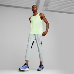 Run Cloudspun Men's Running Tank, Fizzy Lime, extralarge-IND
