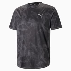 Run Favourite Printed Graphic Tee Men, PUMA Black-AOP