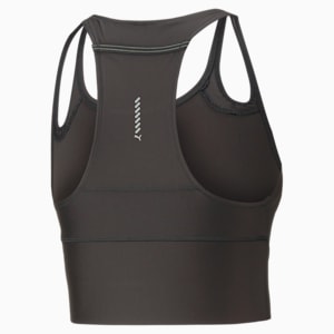 RUN ULTRAFORM Cropped Running Tank Top Women, PUMA Black, extralarge