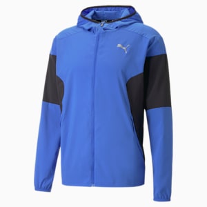 Run Men's Lightweight Running Jacket, Royal Sapphire