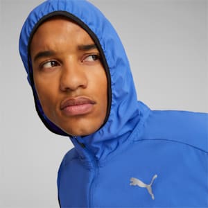 Run Men's Lightweight Running Jacket, Royal Sapphire