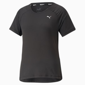 Run CLOUDSPUN Short Sleeve Tee Women, PUMA Black
