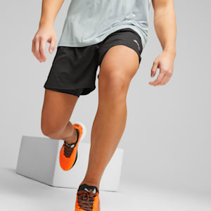 Run 2-in-1 Men's Running Shorts, PUMA Black