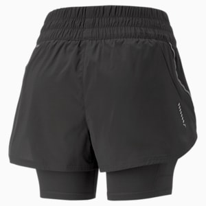 Shorts 2-en-1 Run Femme, PUMA Black