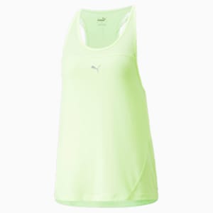 Playera sin mangas para correr RUN para mujer, Fast Yellow