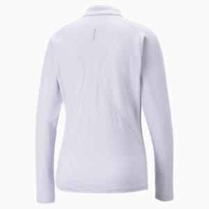 Run CLOUDSPUN Half-Zip Top Women, Spring Lavender