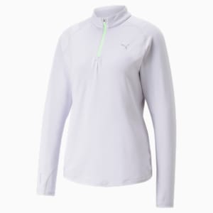 Run CLOUDSPUN Half-Zip Top Women, Spring Lavender