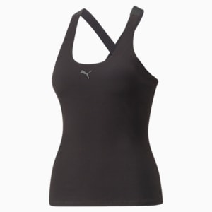 Flawless Built-In Women's Training Tank Top, PUMA Black, extralarge-IND