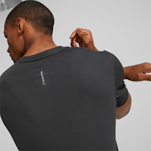 Run Favorite Logo Men's Running T-Shirt, PUMA Black