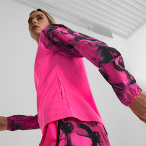 Run All Over Print Fav Women's Running Jacket, Ravish-AOP