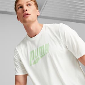 RUN FAVOURITE Short Sleeve Graphic Running Tee Men, PUMA White