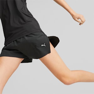 Shorts para correr abiertos Run ULTRAWEAVE para mujer, PUMA Black
