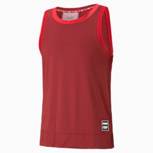 PUMA x CIELE Men's Running Singlet, Intense Red, extralarge