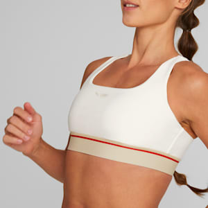 PUMA x CIELE Ultraform Women's Running Bra, Frosted Ivory-Granola, extralarge