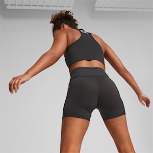 Shorts para correr ajustados PUMA x OLIVIA AMATO para mujer, PUMA Black, extralarge