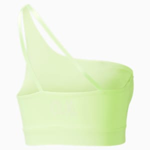 Sujetador de medio impacto PUMA x OLIVIA AMATO para mujer, Fast Yellow