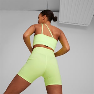 PUMA x OLIVIA AMATO Women's Mid-Impact Bra, Fast Yellow