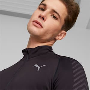 Train FormKnit Half-Zip Training Sweatshirt Men, PUMA Black