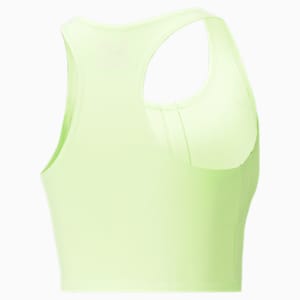 PUMA x OLIVIA AMATO Women's Running Crop Top, Fast Yellow