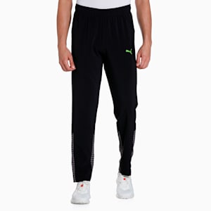 PUMA x one8 Woven Men's Slim Fit Pants, PUMA Black, extralarge-IND