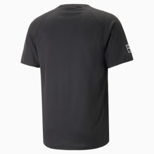 PUMA Fit Ultrabreathe Triblend Training Tee Men, PUMA Black-Fizzy Lime