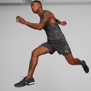 メンズ ランニング RUN FAVORITE AOP シングレット, PUMA Black-AOP