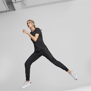 ウィメンズ ランニング フェイバリット テーパード パンツ, PUMA Black, extralarge-JPN