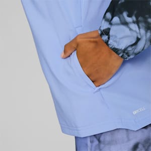 ウィメンズ ランニング AOP FAVORITE ウーブン ジャケット, Elektro Purple-AOP