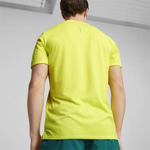 メンズ ランニング ラン フェイバリット ヘザー 半袖 Tシャツ, Yellow Burst Heather, extralarge-JPN