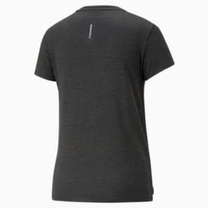 ウィメンズ ランニング RUN FAVORITE ヘザー 半袖 Tシャツ, PUMA Black Heather
