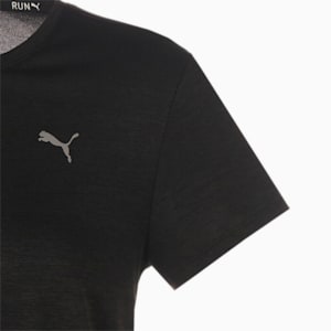ウィメンズ ランニング RUN FAVORITE ヘザー 半袖 Tシャツ, PUMA Black Heather