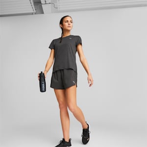 ウィメンズ ランニング RUN FAVORITE ヘザー 半袖 Tシャツ, PUMA Black Heather