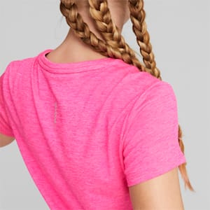 ウィメンズ ランニング RUN FAVORITE ヘザー 半袖 Tシャツ, Ravish Heather